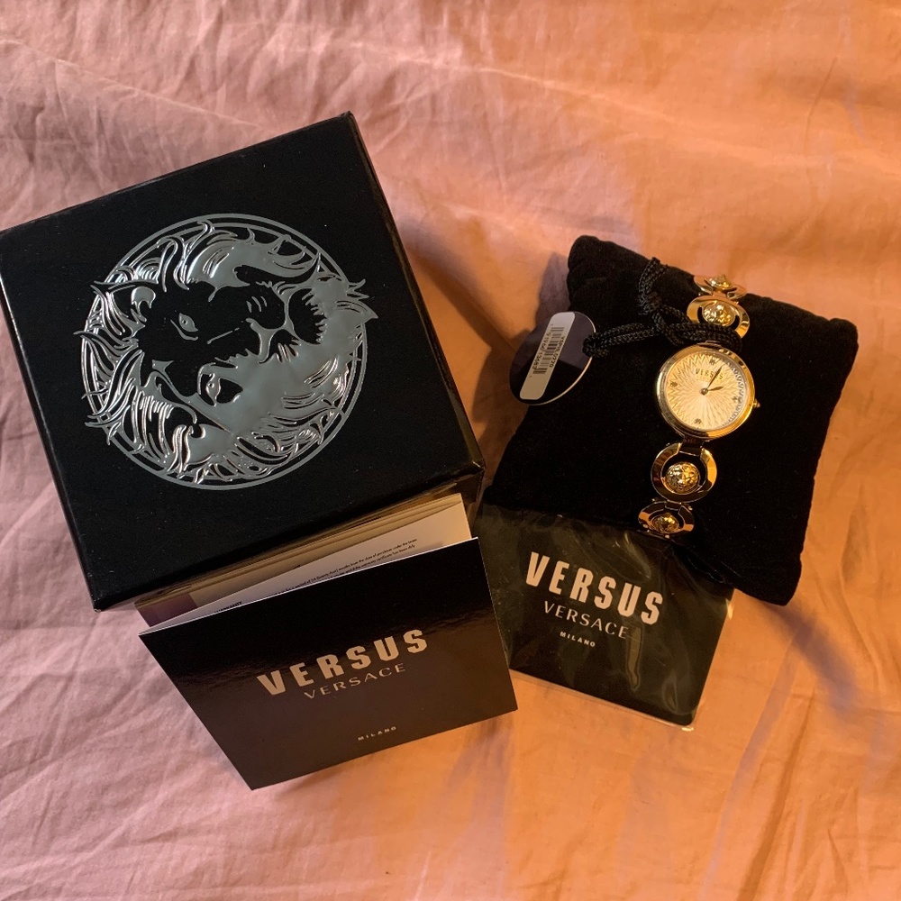 Women’s Gold Versus Versace watch